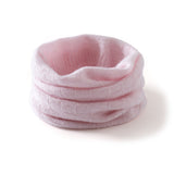 Pure Cashmere Knitted Neck Warmer Scarf Cashmere Neck Gaiter Pink M