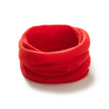 Lightweight Cashmere Infinity Scarf Warm Pure Neck Gaiter Red M