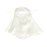 Full Coverage Silk Face Mask Sensitive Silk Full Face Anti - uv Masks Ivory M