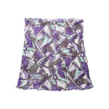 Silk Floral Printed Neck Gaiter Silk Face Masks Scarf For Women Style - 1 M