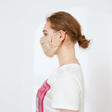 Silk Masks For Women Silk Adjustable Sensitive Skin Face Mask M Black