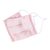 Silk Masks For Women Silk Adjustable Sensitive Skin Face Mask M Pink
