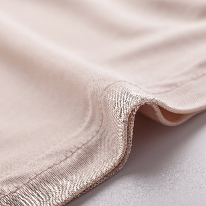 Mulberry Silk Boxer For Mens Pure Silk Briefs Underwear Beige S