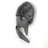 Striped Pure Cashmere Neck Scarf Cashmere Hoodie Wrap Cashmere Balaclava Black M