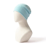 Unisex Seamless Cashmere Slouchy Beanie Cashmere Ski Cap Hat Beige M