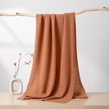 Womens Large Cashmere Scarf Throw Blanket Long Cashmere Shawl Camel L