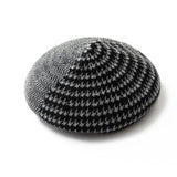 Pure Pure Cashmere Houndstooth Beret Checkered Cashmere Painter Hat Black M