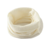 Pure Cashmere Lightweight Neck Warmer Neck Gaiter Ivory M