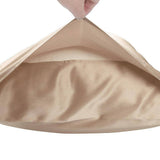 100% Mulberry 25 Momme Housewife Envelope Silk Pillowcase Champagne King (20" * 36")
