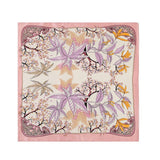 Silk Scarf For Women's Square Neck Pure Silk Scarfs Style - 1 M