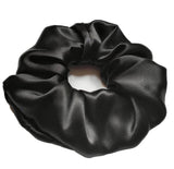 100% Mulberry Silk - Scrunchies For Hair Sleep 30 Momme Black M