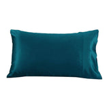 19/22Momme Housewife Envelope Silk Pillowcase Dark Teal Standard (20" * 26")