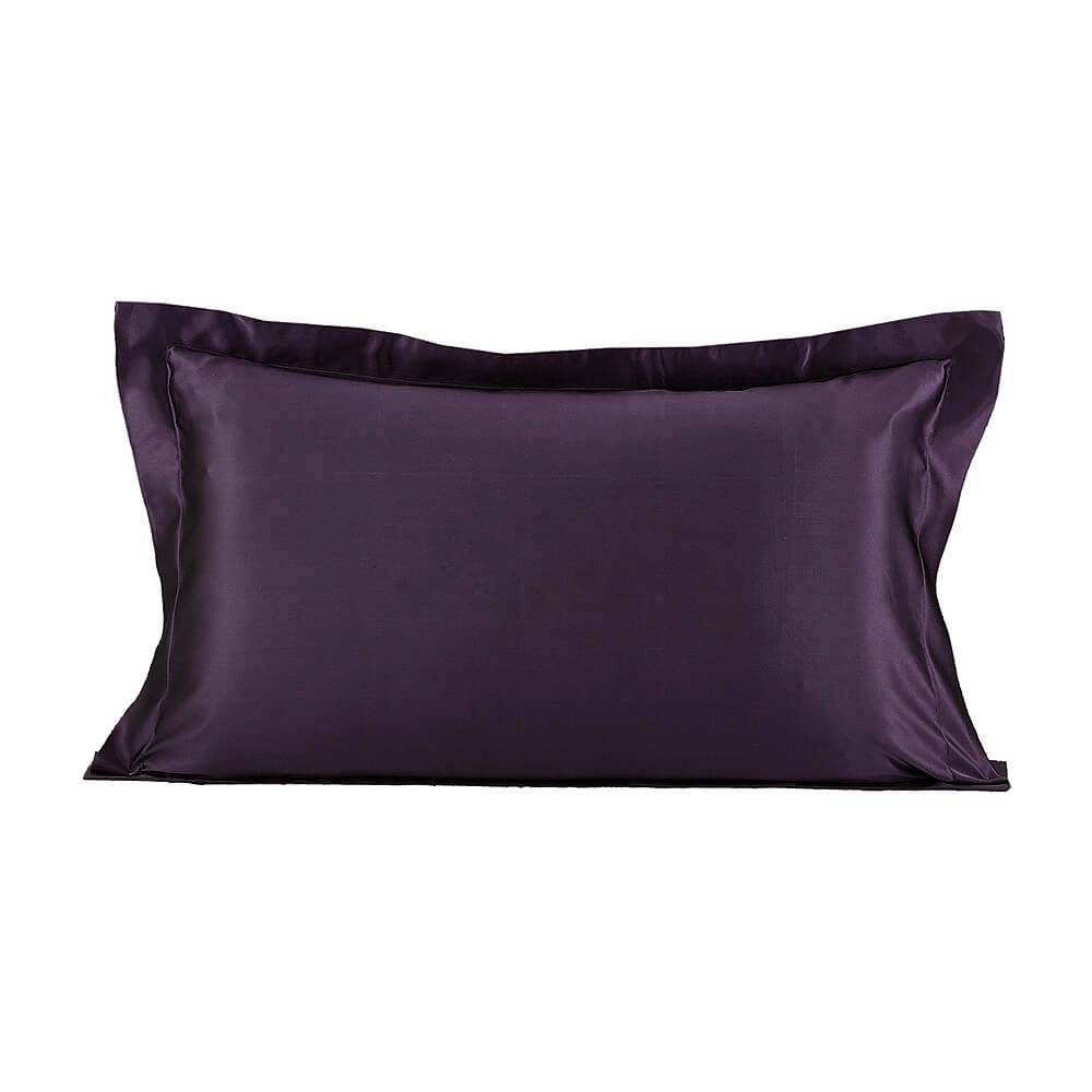 19/22Momme Oxford Envelope Silk Pillowcase Deep Purple Standard (20" * 26")