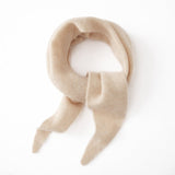 Cashmere Shawl Cashmere Triangle Scarf Cashmere Neckerchief Multi Colors Beige M