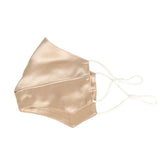 Luxury Silk Face Masks Sun Protection Mask Anti - UV Face Mask M Champagne