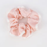 Muberry Silk Hair Scrunchies For Women Pink M