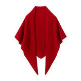 Cashmere Bandana Cashmere Shawl Cashmere Triangle Scarf Cashmere Evening Wrap Claret M