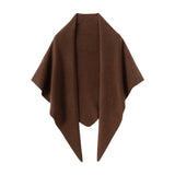 Cashmere Bandana Cashmere Shawl Cashmere Triangle Scarf Cashmere Evening Wrap Coffee M