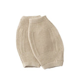Premium Cashmere Knit Knee Warmers Cashmere Knee Sleeve Wraps Beige M