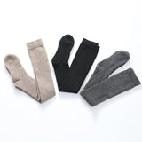 Womens Cashmere Stockings Cashmere Thigh High Socks Leg Warmers Taupe M